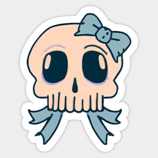 Miss Skelly Sticker